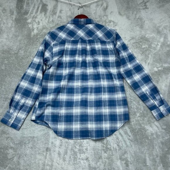 Weatherproof Vintage Womens Small Flannel Plaid Button-Up Shirt a1626 - Picture 9 of 10
